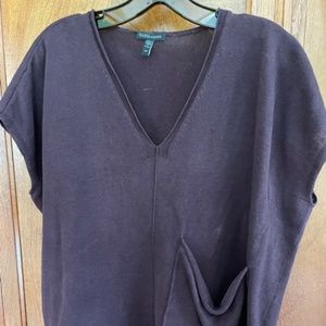 Eileen Fisher V Neck Box Top